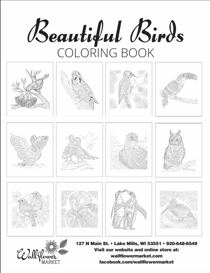 Beautiful Birds Coloring Book - Image 2