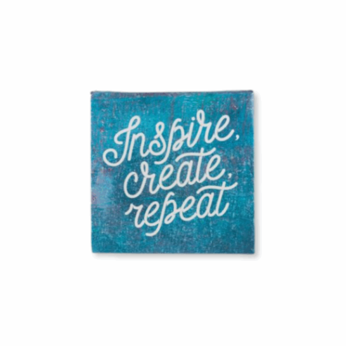 Inspire, Create, Repeat Canvas