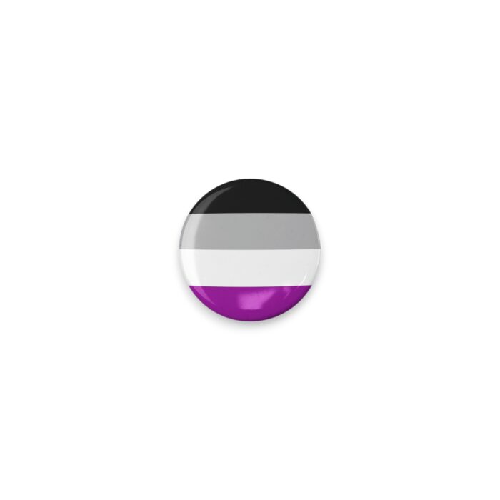 Asexual Pride Flag Button
