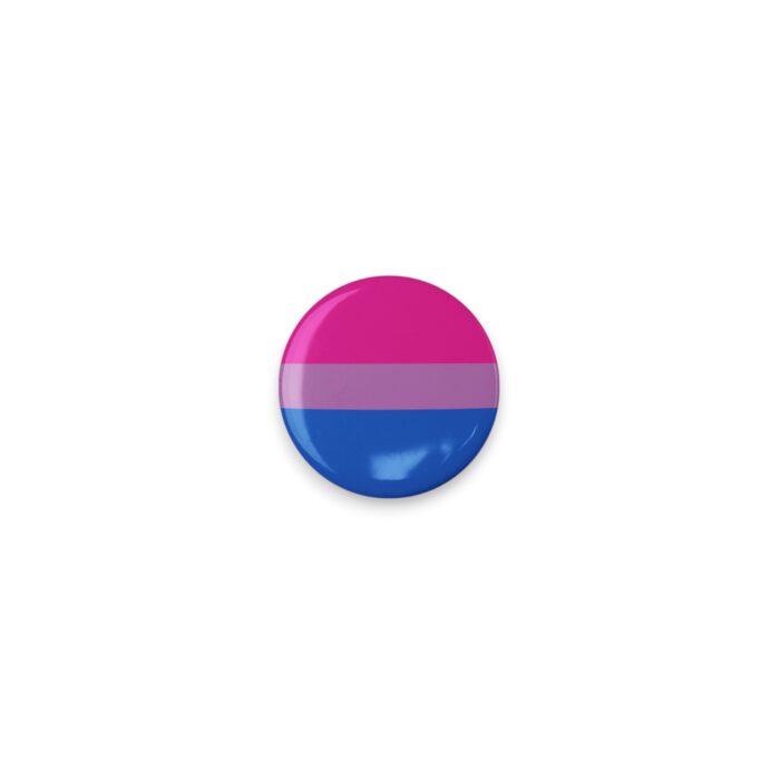Bisexual Pride Flag Button