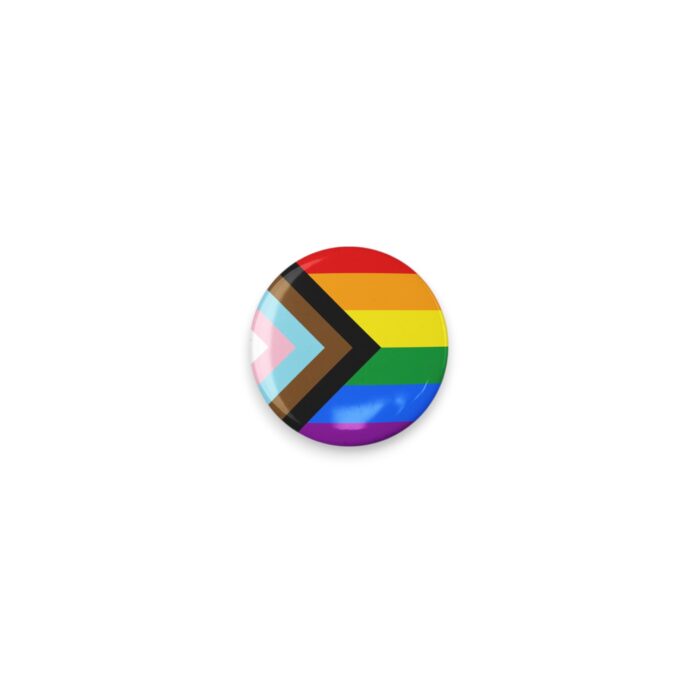 LGBTQ+ Pride Flag Button