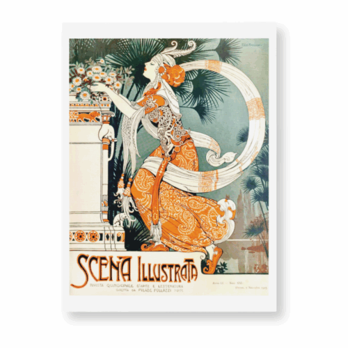 Scena Illustrata 8"x10" Print