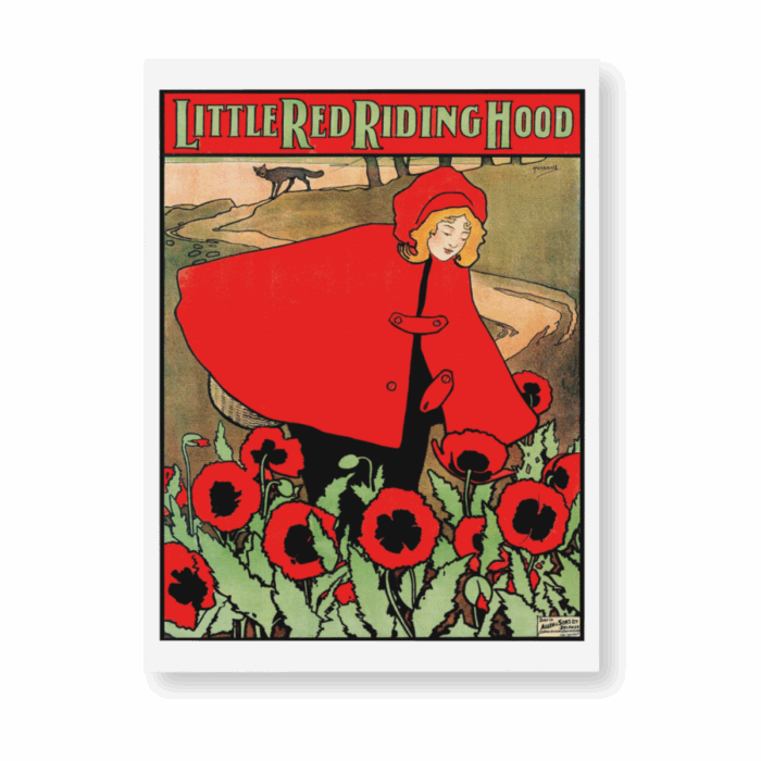 Little Red Riding Hood 8"x10" Print
