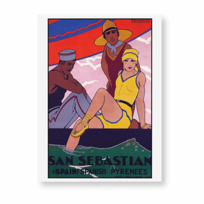San Sebastian 8"x10" Print