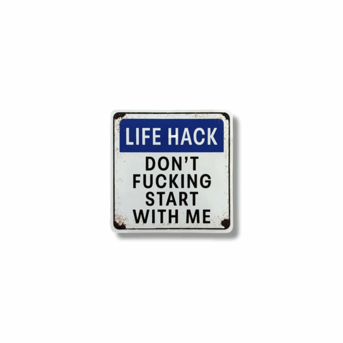 Life Hack Sticker