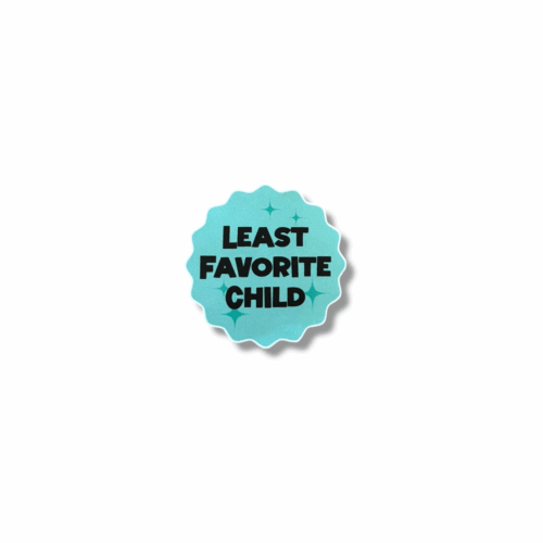 Least Favorite Child Sticker