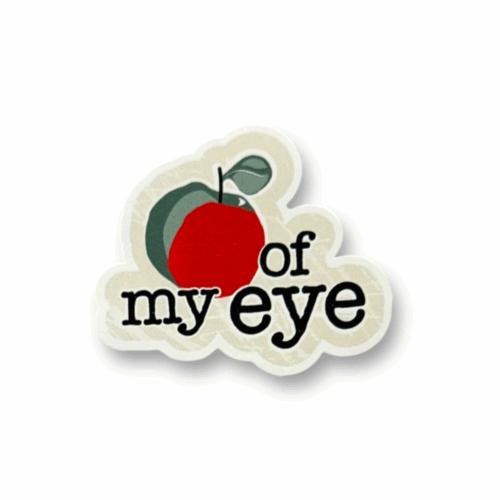 Apple of My Eye Sticker