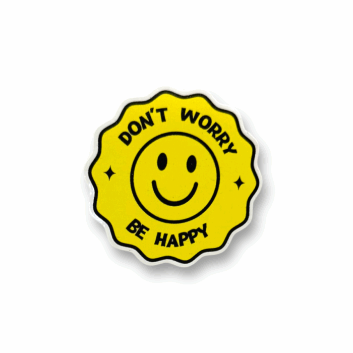 Don't Worry Be Happy Sticker