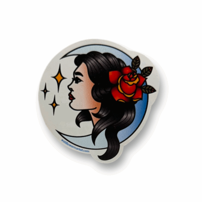 Mystic Girl Sticker