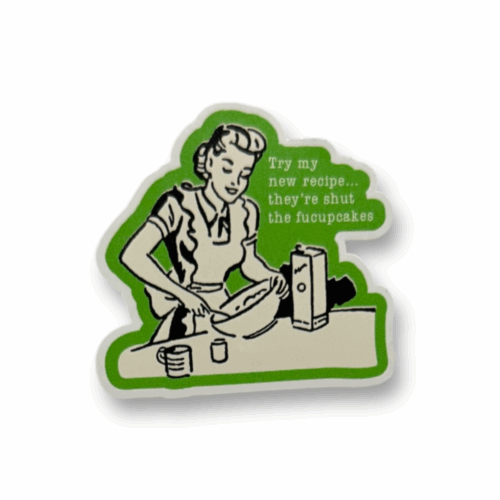 Try My New Recipe... Green Sticker